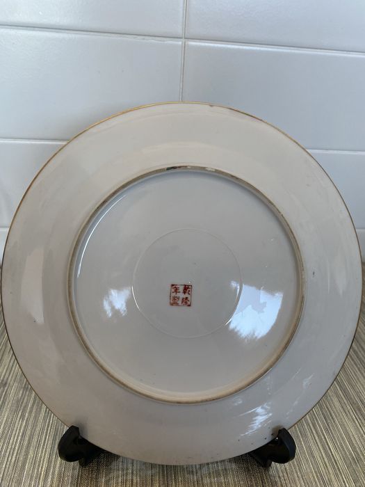 Prato de pocelana antigo chinens