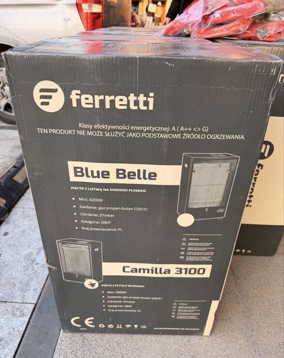 КАТАЛІТИЧНИЙ  Газовий обігрівач  Camilla 3100 ОРИГІНАЛ італія