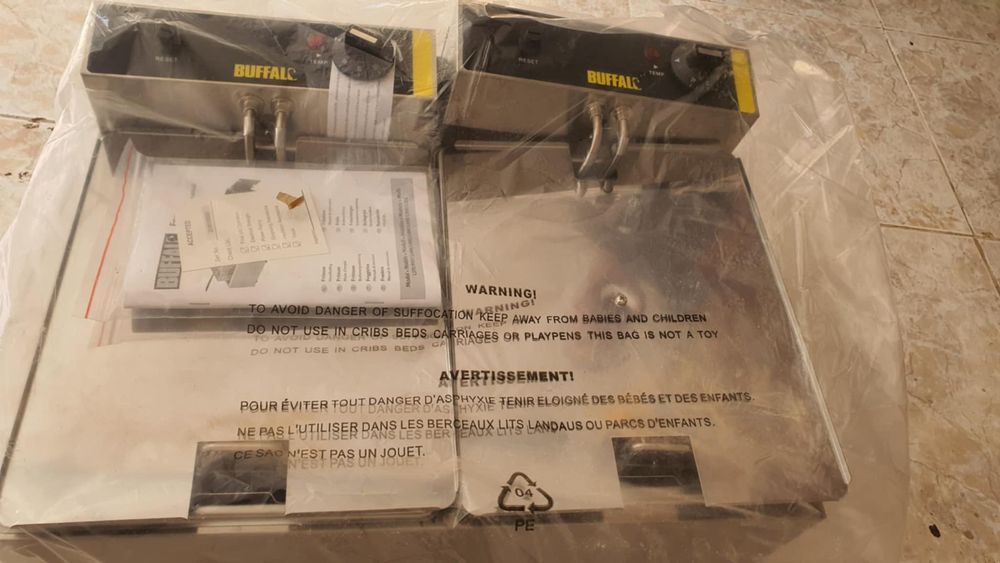 Fritadeira dupla industrial