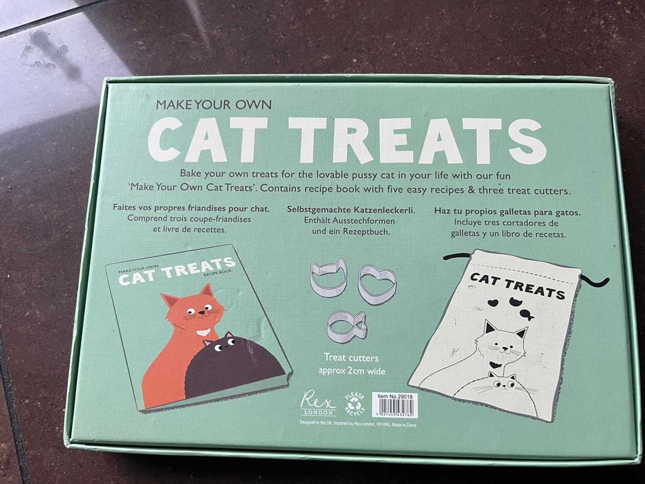 Cat treats foremki do pieczenia przysmaków dla kota