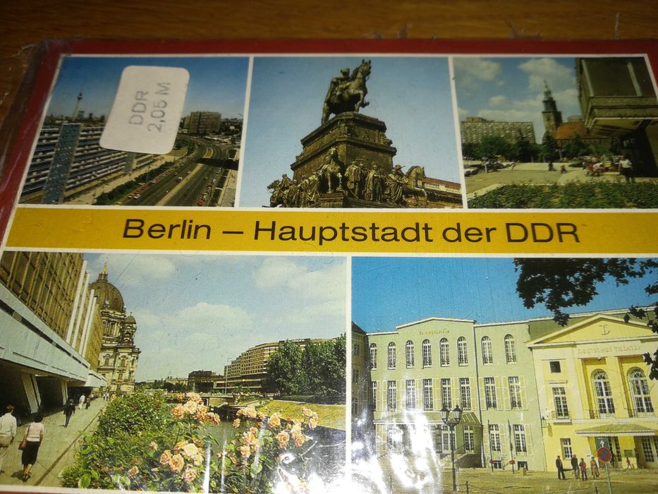 Stare widokowki z Berlin Hauptstadt der DDR i Poczdamu