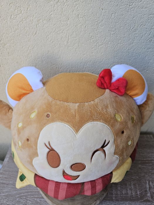 Minnie Mouse Everything Bagel Sandwich Disney Munchlings Plush 17"