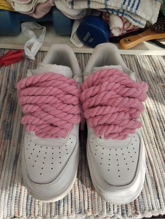 Sapatilhas Nike air force rope laces