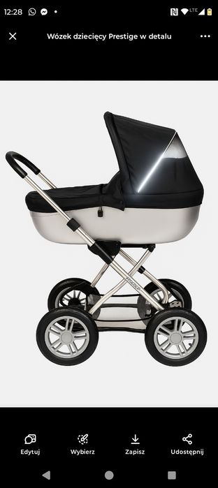 Wózek mutsy Urban rider silver limitowany