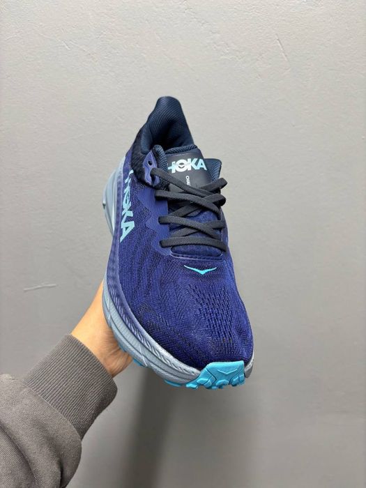 ФЛАГМАН! HOKA ONE ONE Challenger Atr 7 Grey Black Blue 41 - 45