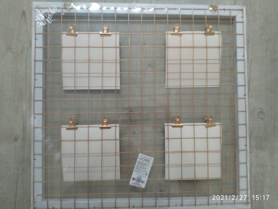 Quadro para Fotos, recados, etc. (novo)