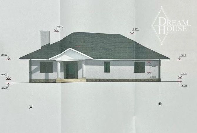 Продаж недобудованого будинку з гаражем для Фури