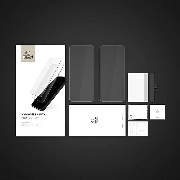 Folia hydrożelowa Tech-Protect Hydroflex Fit+2-Pack na Xiaomi Redmi No