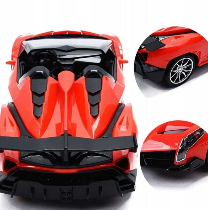 Samochód sportowy szybki auto na PILOT zestaw  auto super szybkie