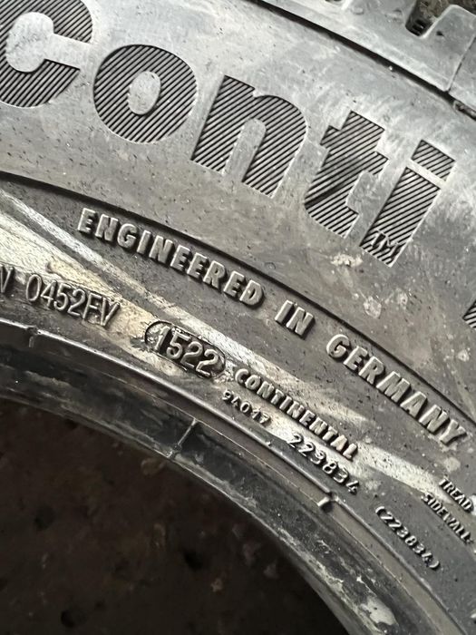 Шини б/у резіна 295 80 22,5 Континенталь 4 моделі