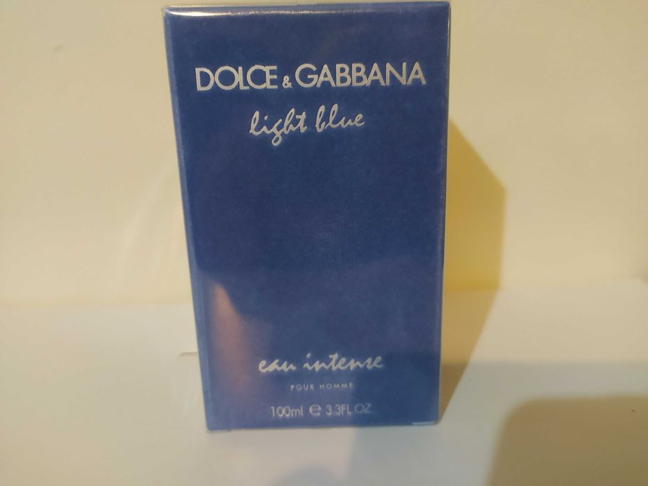 Dolce & Gabbana Light Blue Eau Intense 100 ml. edp nowa men.