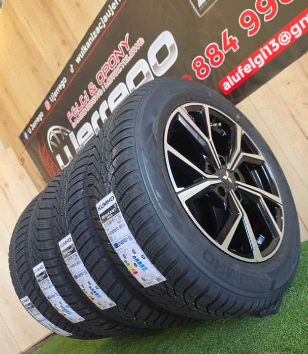 Koła zimowe MITSUBISHI ASX 17x5x114,3 -  Kumho WindCraft WP52+ 215/60/R17 + TPMS