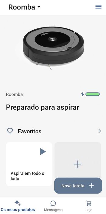 Aspirador Roomba Romba IRobot 697 controlo pelo telemóvel