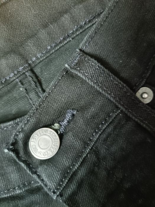 Dżinsy czarne Levi's