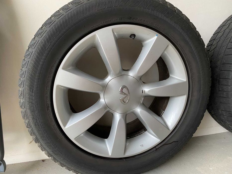 Alufelgi R18 INFINITI FX35 FX45 W SUPER STANIE oraz opony zimowe