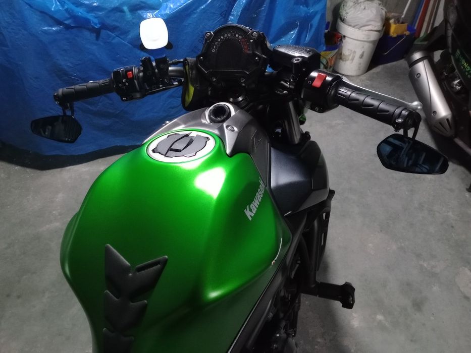 Kawasaki z650 35kw com muitos extras
