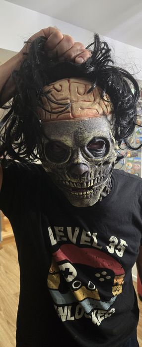 Maska halloween zoombie