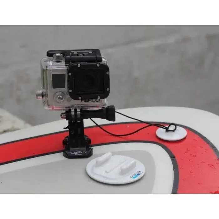 Набор креплений и страховок усиленная для GoPro на серф/вейк/яхту/каяк