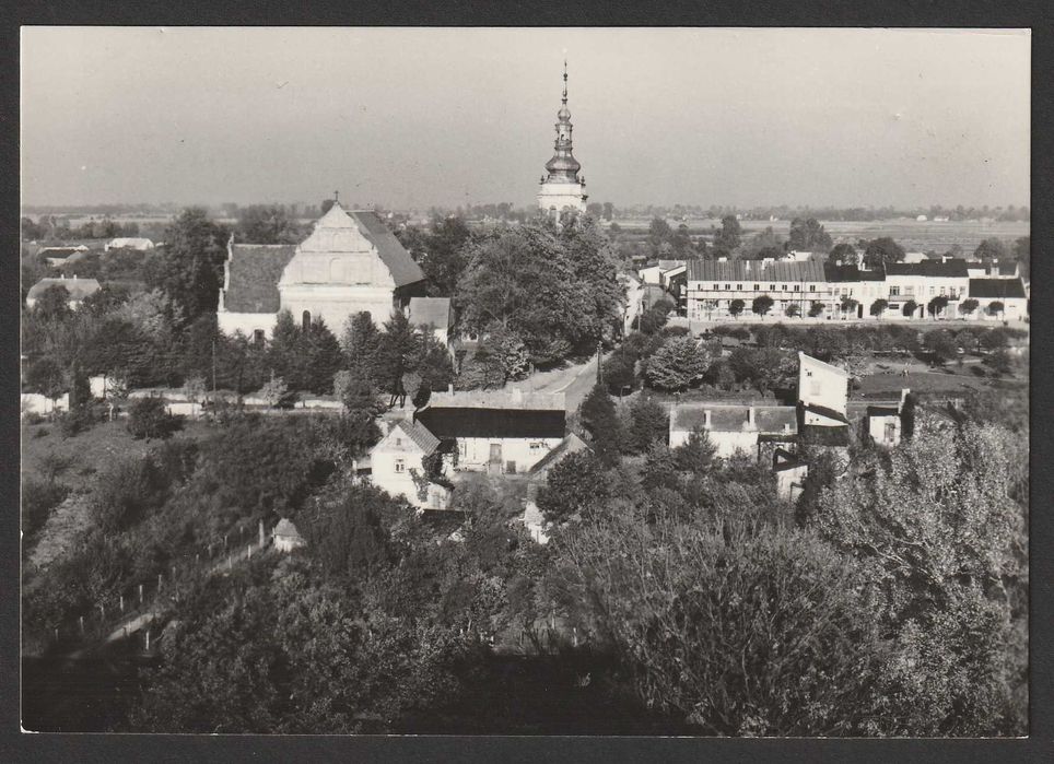 pocztówka Polska 1967 - UNIEJÓW - widok ogólny  - bez obiegu - 3000 sztuk