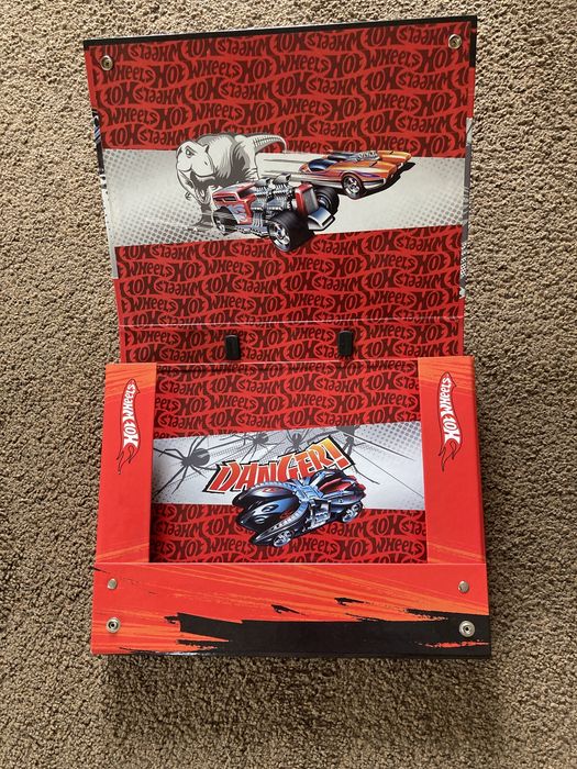 Teczka z rączką zapinana#HOT WHEELS