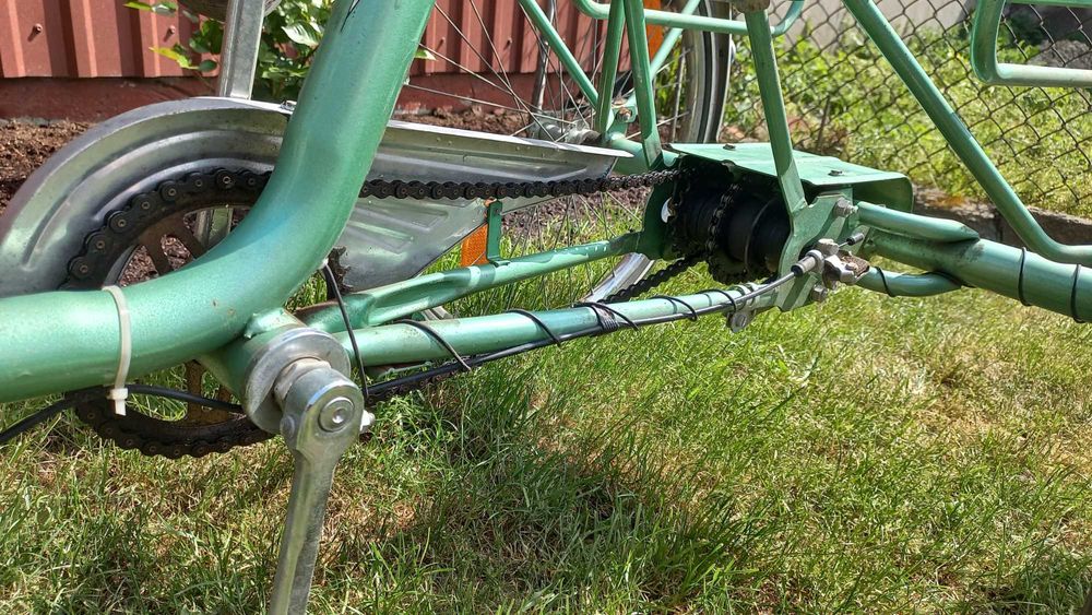 Rower trójkołowy francuski  Kynast-3 biegowy