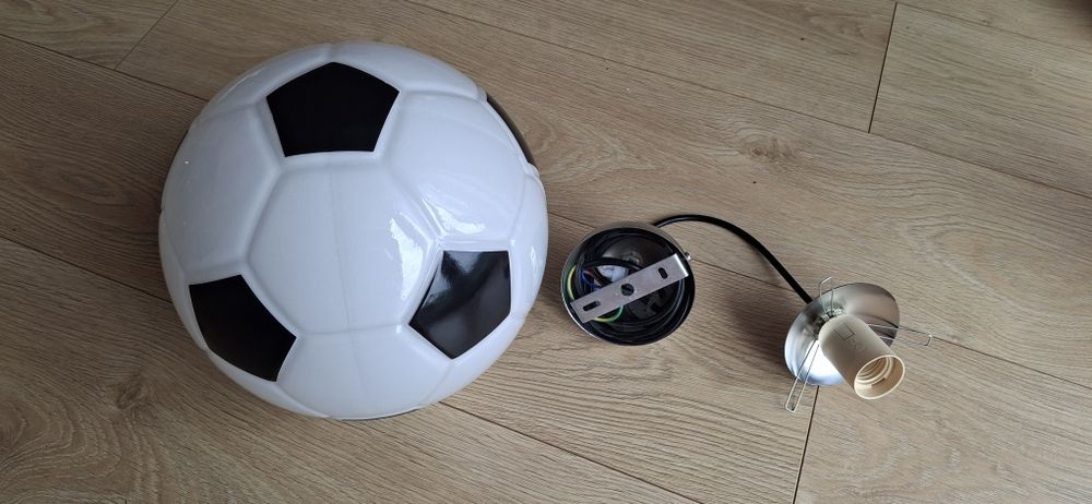 Lampa wisząca piłka nożna