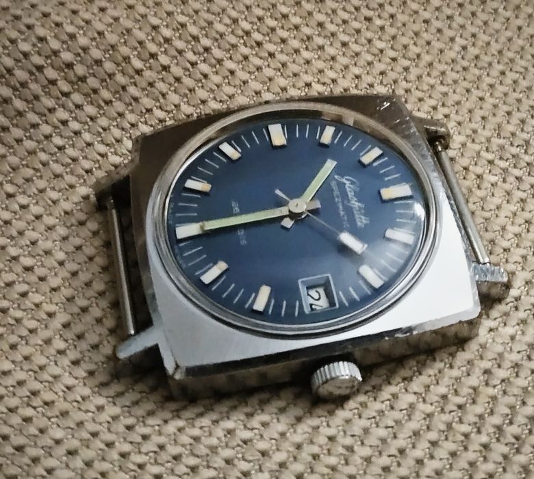 Zegarek Glashutte Spezmatic chromowany stan bardzo dobry . Dostawa gratis. Czytaj opis.