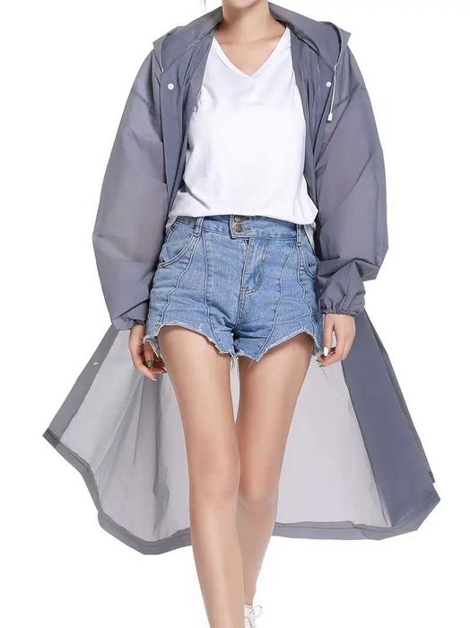 Capa de chuva para mulheres , capa de chuva leve portáti -novo