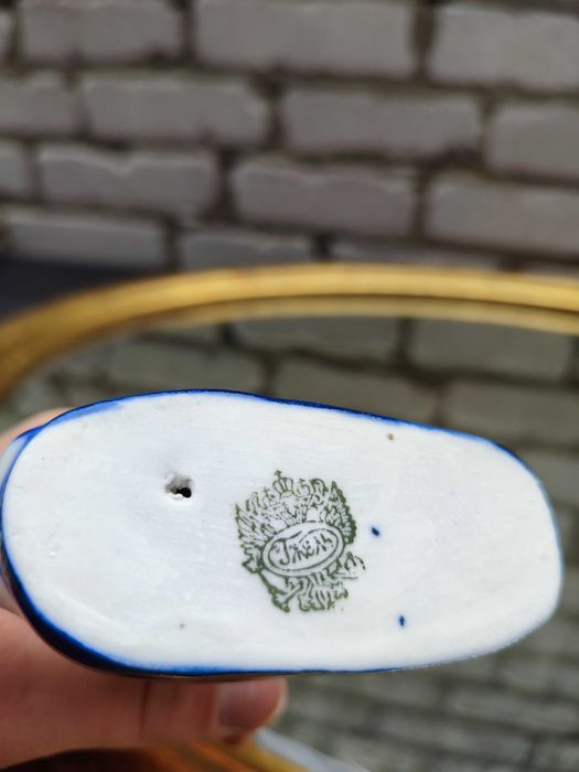 Porcelanowe Figurki Ludowe Gzhel -Rosja/rosyjskie  Unikat