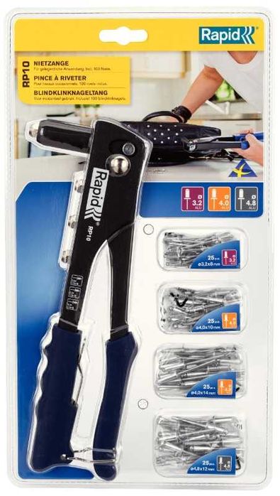 Rebitadora manual RP10 KIT