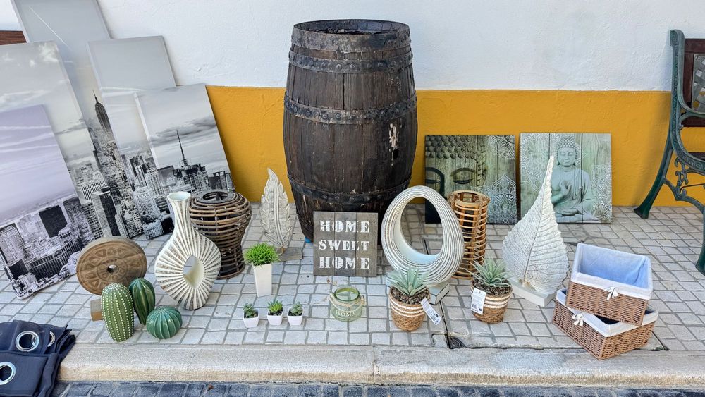Conjunto de peças de decoração Casa