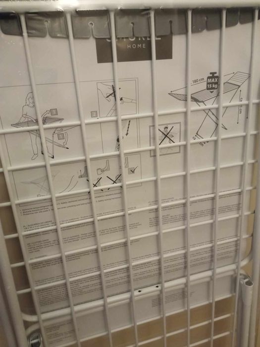 Nowa suszarka do ubrań grube rurki