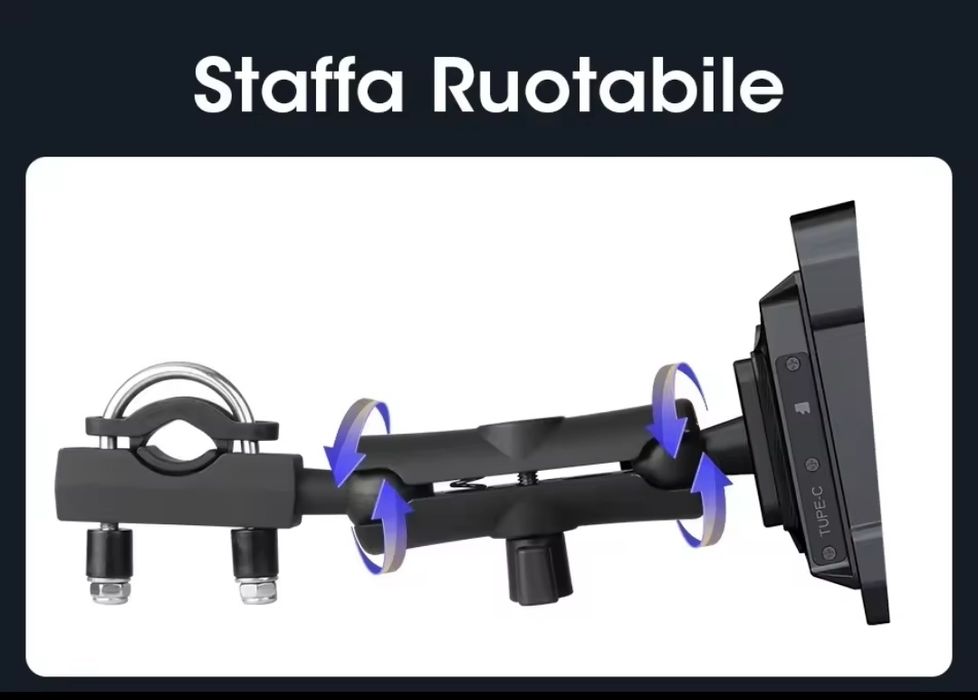 GPS para Moto Apple CarPlay Android Auto (Novo)