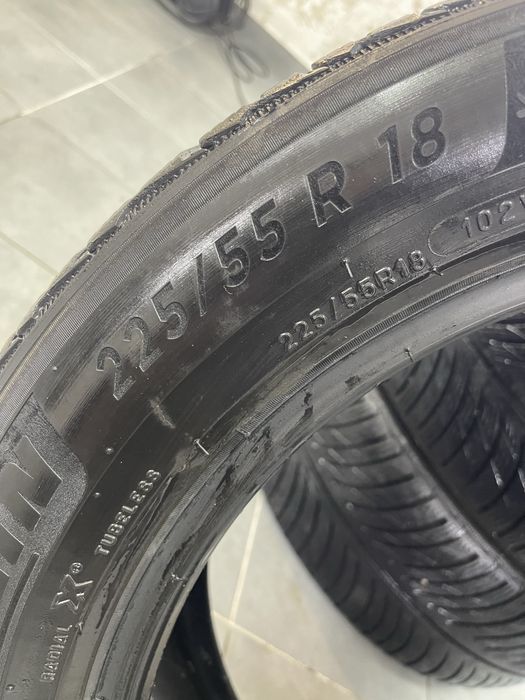 Продам зимові шини Michelin Pilot Alpin  225/55 R18