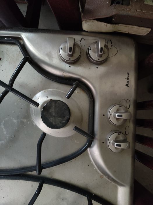 Elektryczna gazowa płyta Amica kuchenka