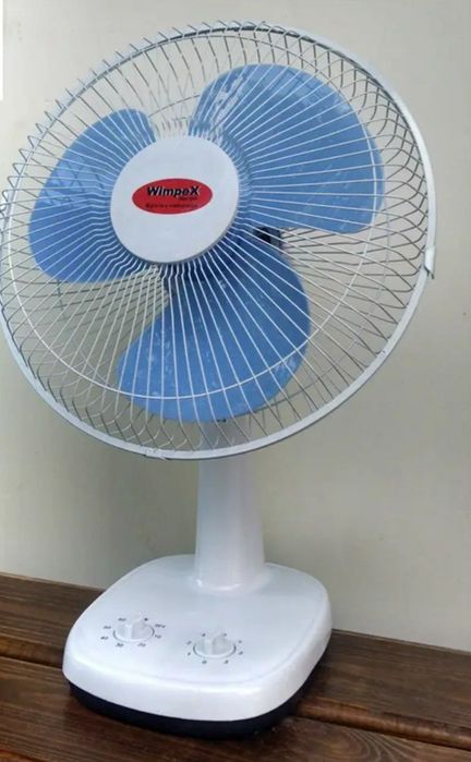 Вентилятор Wimpex WX-1203 настільний з таймером безшумний 80 Вт