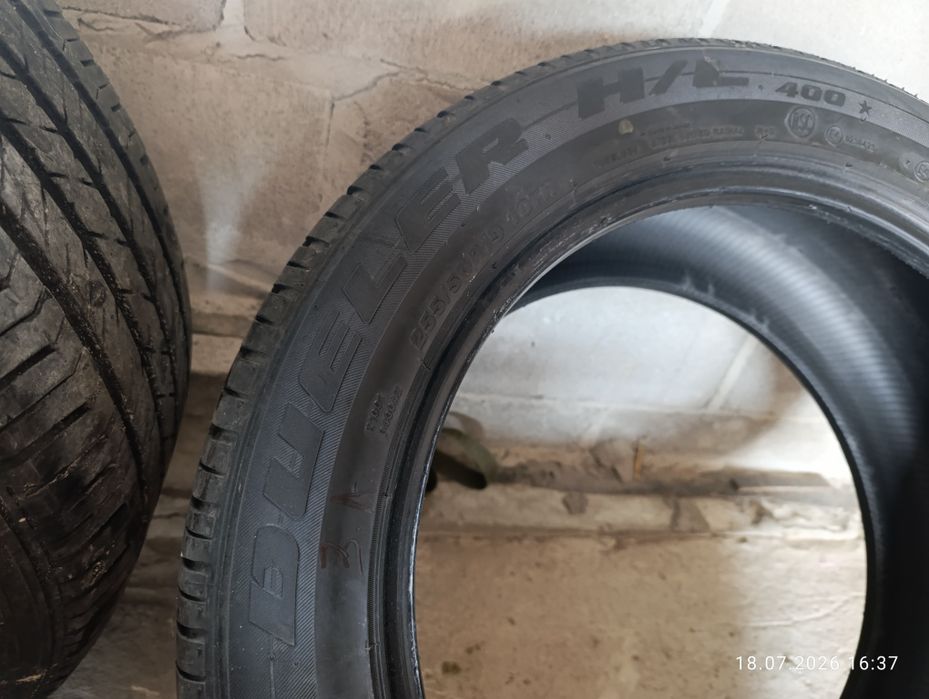 Шини Bridgestone dueler 255/50/19