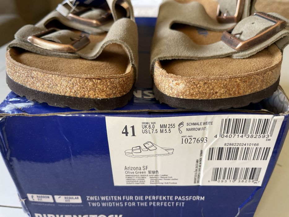 Birkenstock Arizona Olive Green Tam 41 (Novas com Etiqueta)