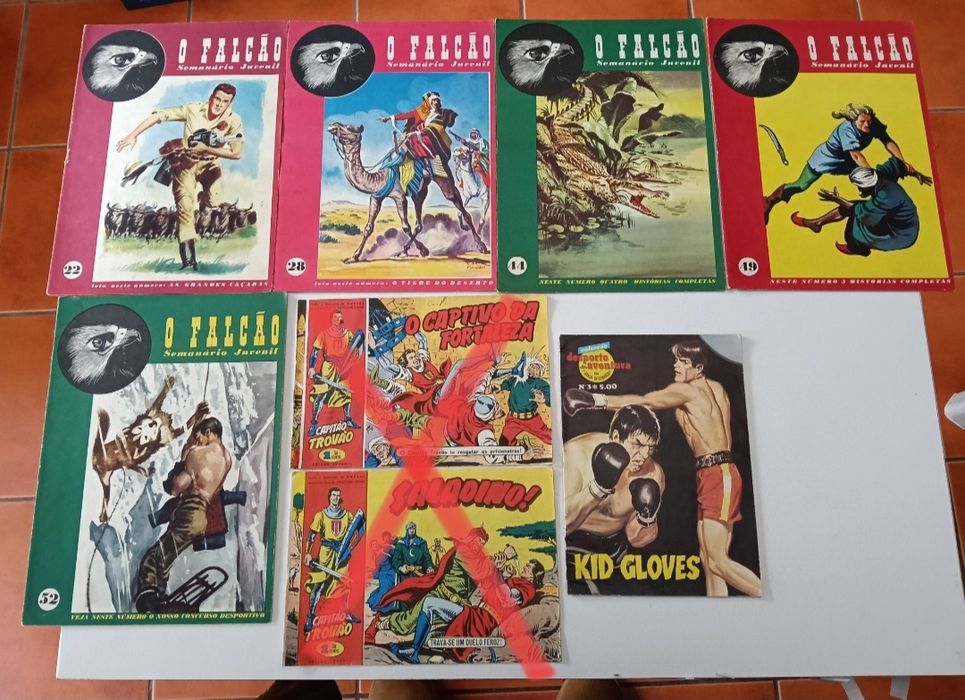 36 Livros  Comix, Col. Modernos Banda D., Desporto e Aven