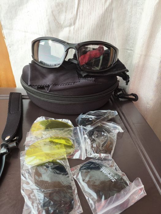 Нові тактичні/ спортивні окуляри Daisy Polarized X7 з 4 лінзами поляри