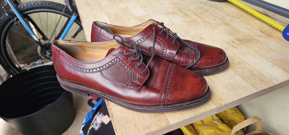 Galus półbuty męskie skórzane rozmiar 44 wkładka 29cm używane