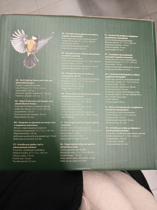 Karmnik dla ptaków 2w1