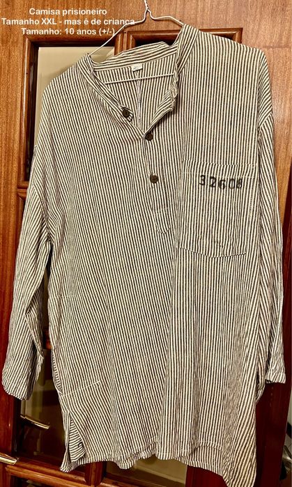 Trajes Carnaval (camisola prisioneiro)