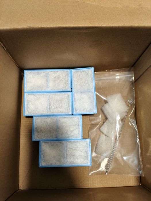 Тихий гарний фонтан для котика 3.2 л нержавіюча сталь.