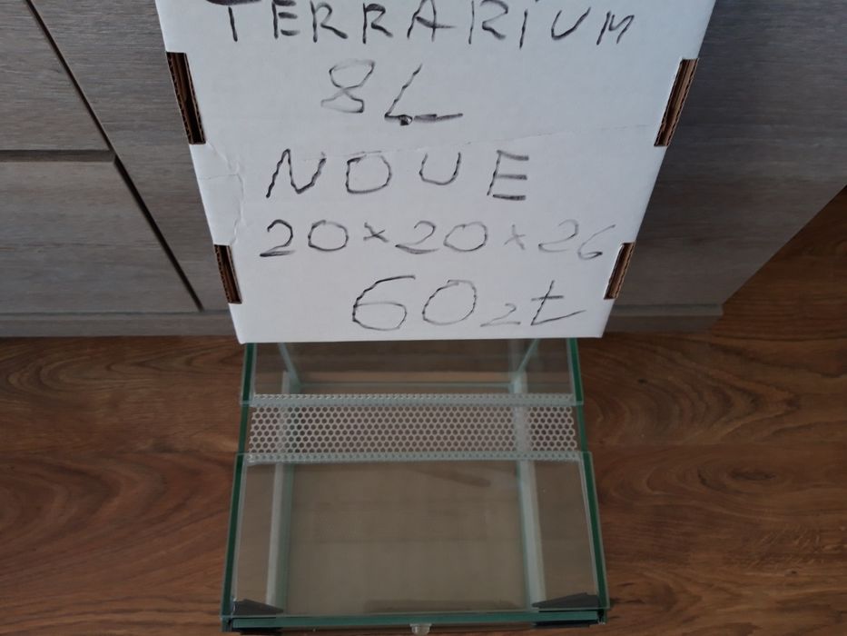 Terrarium 8L NOWE