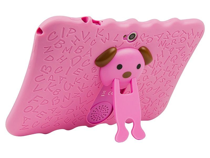 Tablet edukacyjny 7 cali dla dzieci KidsTAB7 4/32GB 2MP + różowe etui