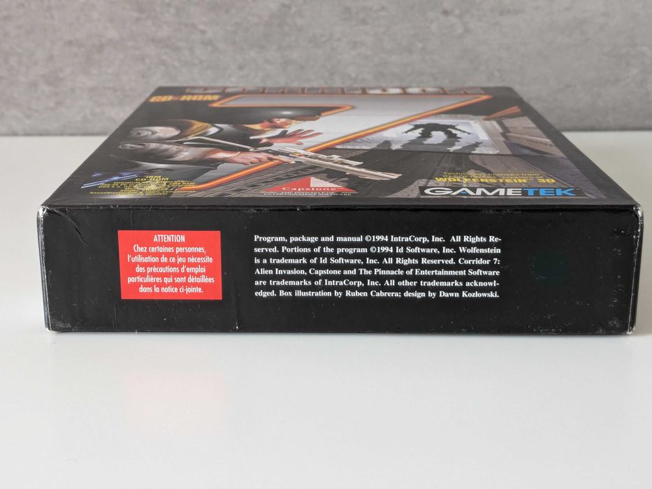 Corridor 7 Alien Invasion gra BIG BOX PC EN silnik Wolfenstein 3D 1994