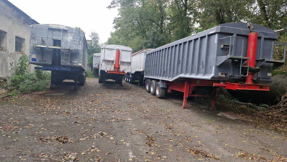 Самоскид напівпричіп DON BUR SFT T35  43,5 m3 самосвал зерновоз прицеп
