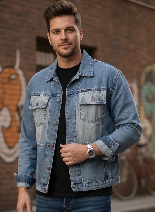 Джинсовая куртка Energie Vintage (XXL) | Ориг. Итальянский стиль