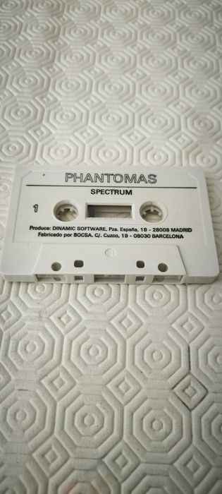 Jogo ZX Spectrum - Phantomas 1 (Dinamic Software 1986 CIB)